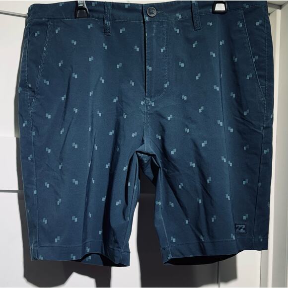 Billabong Recycler Crossfire Mid Submersible 19" Shorts - Blue Men's Size 36 - Picture 1 of 10